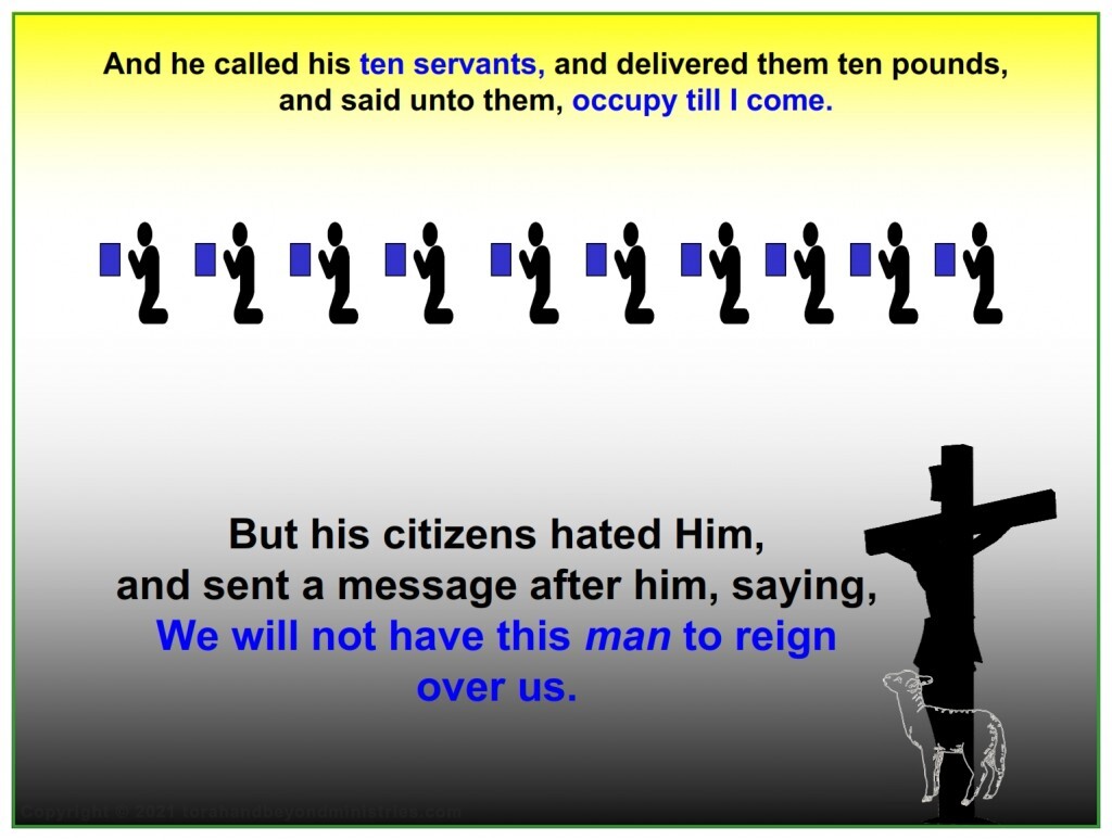 Tabrnacles Lesson 2 Each "born again" person has been given a talent to use for God