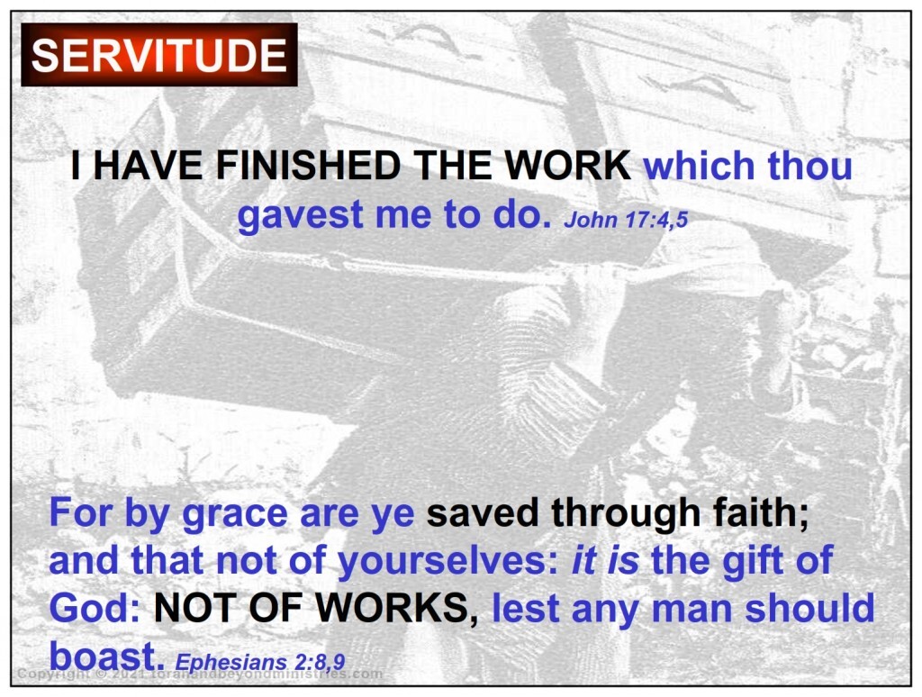 Bitter Herbs The curse of very hard work was placed upon the Messiah