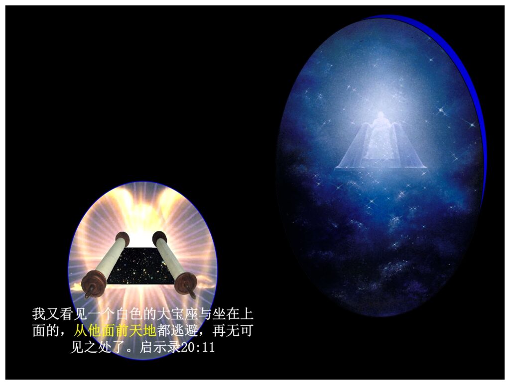 The wonders of the New Jerusalem God rolls up the Heavens like a Scroll. Chinese Language Bible study