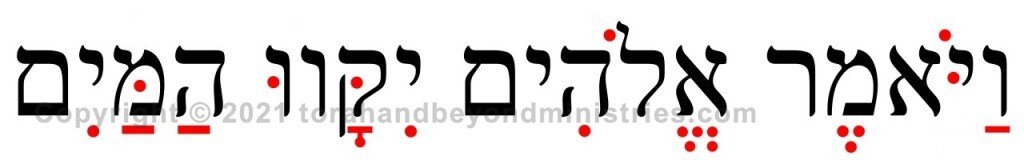 The Scribe Hebrew vowel points are added to the original Biblical text to help in pronunciation