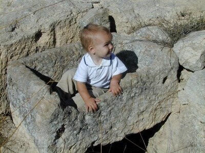 Bitter Herbs Stone manger in Israel a feeding trough for animals